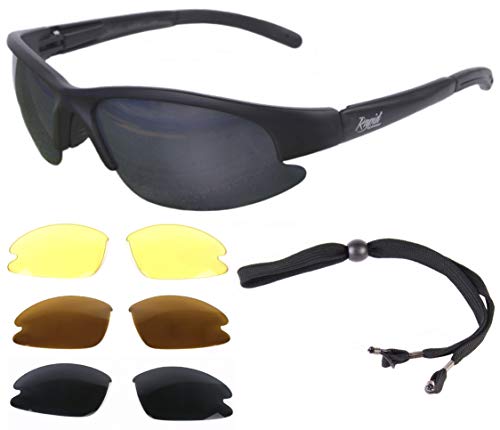 Rapid Eyewear Brille: 'Nimbus' Sportbrille mit Polarisiert Wechselgläser für Damen und Herren. Die Original RC Modelglasses von Rapid Eyewear