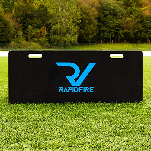 RapidFire Fußball Rebound-Bord | Fussball Trainingszubehör | Rebounder-Fußball | Rebound Brett (100 cm x 40 cm, Einzeln) von RapidFire