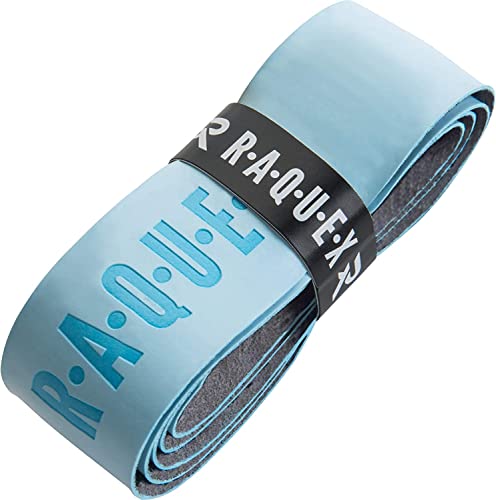 Raquex Enhance Ersatz-Griffband: Griffband geeignet für Tennis-, Padel, Badminton- und Squashschläger. 14 Farben. Hochwertiges, selbsthaftendes Griffband für Tennisschläger (Hellblau, 1 Griffband) von Raquex