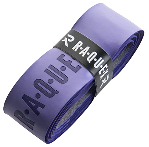 Raquex Enhance Ersatz-Griffband: Griffband geeignet für Tennis-, Badminton- und Squashschläger. 13 Farben. Hochwertiges, selbsthaftendes Griffband für Tennisschläger (Violett, 1 Griffband) von Raquex