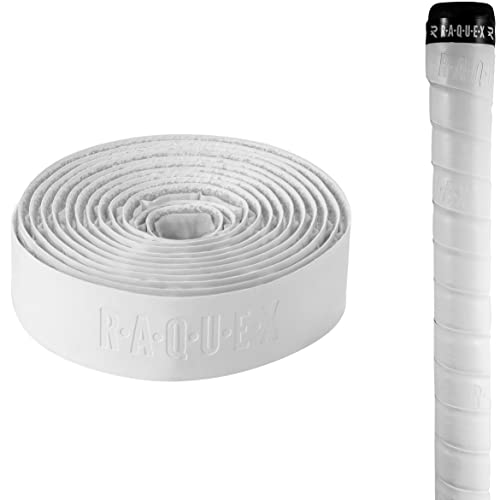 Raquex Hockeyschläger-Griff: Super griffig, weich und saugfähig (Weiß, 1 Griffband) von Raquex