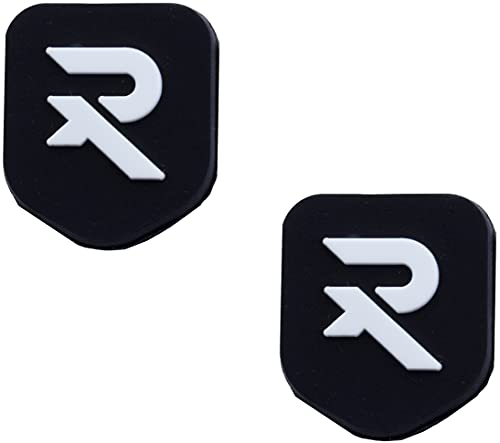 Raquex Tennissaiten-Dämpfer (2 Stück) – Vibrationsstoßdämpfer für Schlägersaiten und eng anliegende Antivibrationsschläger-Zubehör (Schwarz) von Raquex