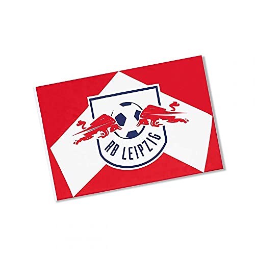 RB Leipzig Arrow Schwenkfahne 60 x 90 cm, Fahne Pfeil-Design, Flagge RBL - Plus Lesezeichen Wir lieben Fußball von Rasenballsport Leipzig