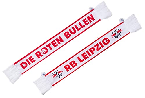 RB Leipzig Autoschal - Home - rot/weiß Auto Schal Car Scarf Fanschal RBL - Plus Lesezeichen Wir lieben Fußball von Rasenballsport Leipzig