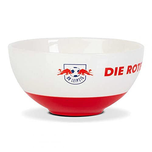 RB Leipzig Club Müslischale - DIE ROTEN Bullen - rot/weiß Schale, breakfastbowl RBL - Plus Lesezeichen Wir lieben Fußball von Rasenballsport Leipzig