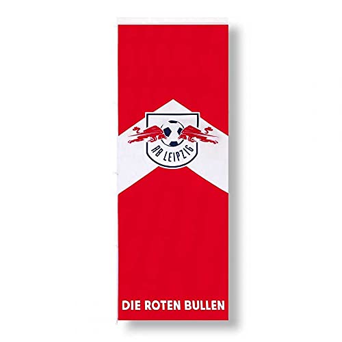 Rasenballsport Leipzig RB Leipzig Hissfahne Arrow - Hochformat - Fahne Logo 100 x 200 cm Flagge RBL - Plus Lesezeichen Wir lieben Fußball, Einheitsgröße, Mehrfarbig von Rasenballsport Leipzig