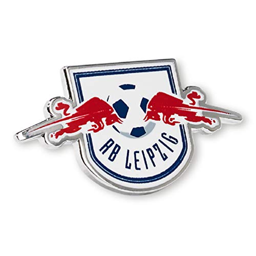 RB Leipzig Pin - Logo farbig - Button Anstecker RBL - Plus Lesezeichen Wir lieben Fußball von Rasenballsport Leipzig