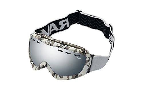 Ravs Alpine Schneebrille Skibrille Schutzbrille Snowboardbrille Doppelglas Kontrastverstärkt von Ravs