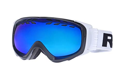 Ravs Universal Skibrille für Brillenträger Helmkompatibel Doppel Scheibe MAX VI 