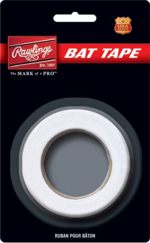 Rawlings Bat Tape, White Fledermausband, Weiß von Rawlings