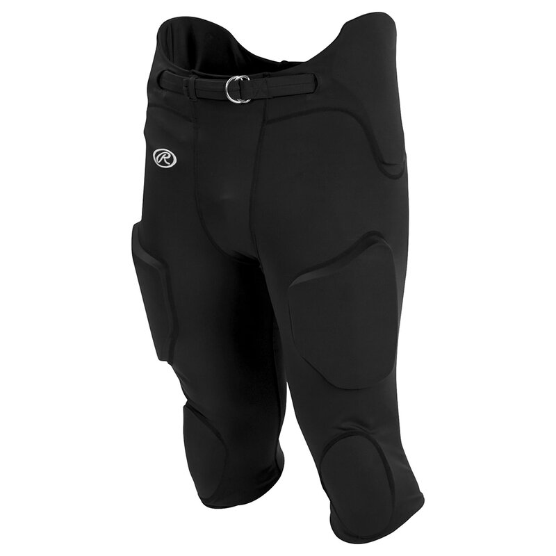 Rawlings FPL Integrated Pants, 7 Pad All in One Hose - schwarz Gr. M von Rawlings
