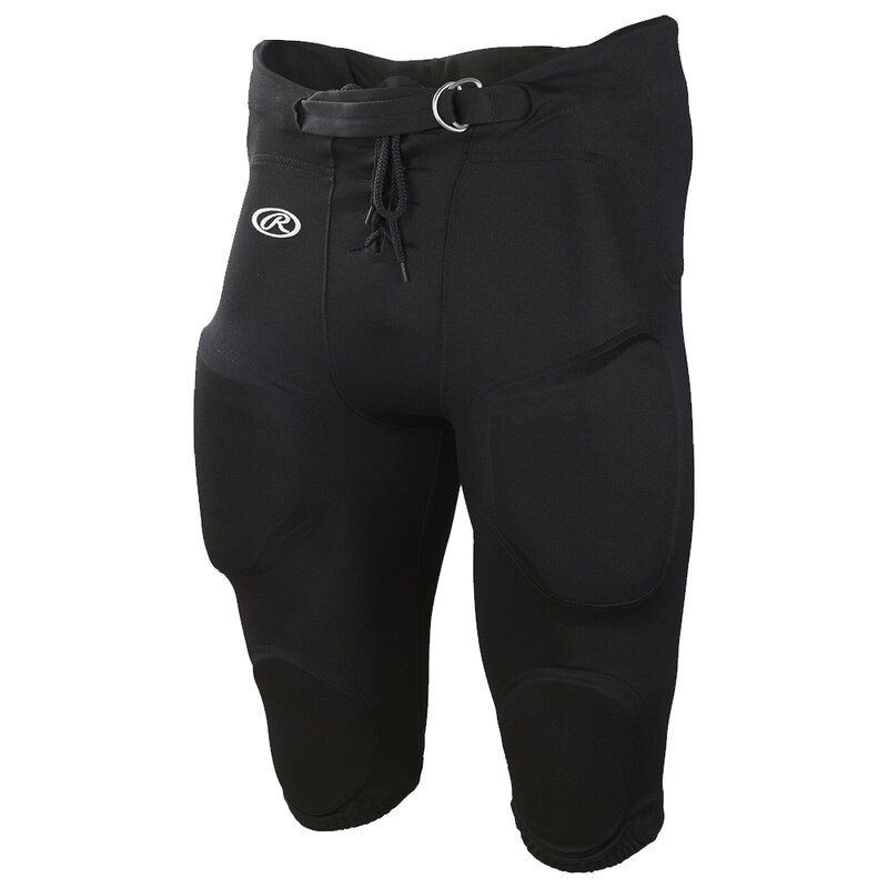 Rawlings FPPI Poly Integrated Pants, 7 Pad All in One Hose - schwarz Gr. L von Rawlings