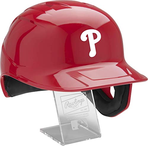 Rawlings Herren Mlbmr-phi Baseballhelm, rot/blau, erwachsenengröße von Rawlings