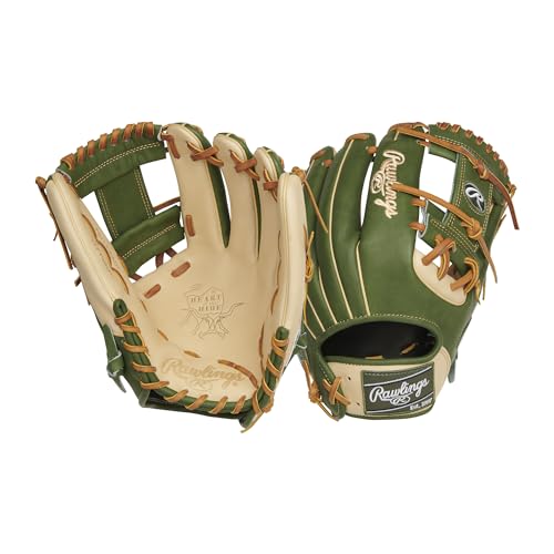 Rawlings PRO2175-2CMG Baseball-Handschuh, Motiv: Heart of the Hide, goldfarben, 29,8 cm von Rawlings