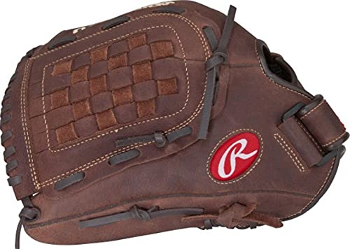 Rawlings Player Preferred Baseball Glove, Right Hand, Slow Pitch Pattern, Basket-Web, 12-1/2 Inch von Rawlings