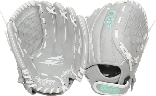 Rawlings Sure Catch Series Fastpitch Softball Glove, Basket Web, 11 inch, Right Hand Throw von Rawlings