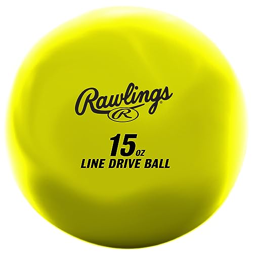 Rawlings Unisex-Erwachsene LDBALL Line-Drive Trainingsball, Mehrfarbig/Meereswellen (Ocean Tides), Einheitsgröße von Rawlings