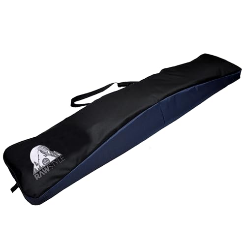 Rawstyle Snowboard Tasche, Boardbag, Snowboardbag, 170cm, XXL (schwarz-Marine) von Rawstyle
