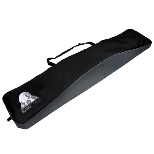 Rawstyle Snowboard Tasche, Boardbag, Snowboardbag, 170cm, XXL (schwarz-grau) von Rawstyle