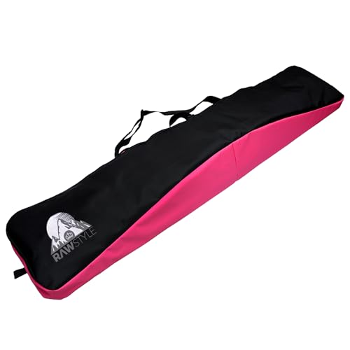 Rawstyle Snowboard Tasche, Boardbag, Snowboardbag, 170cm, XXL (schwarz-pink) von Rawstyle
