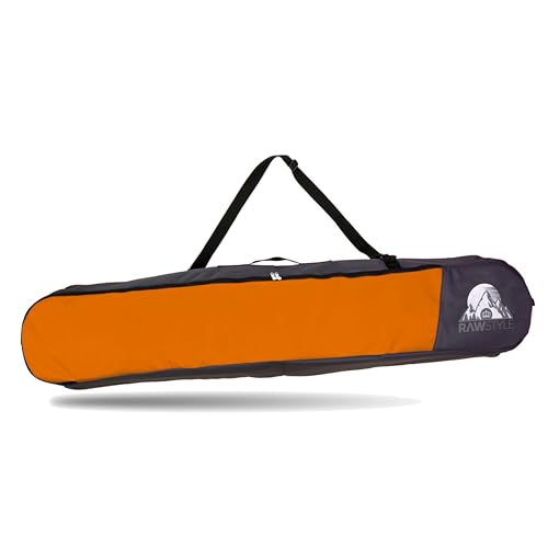 Rawstyle Snowboard Tasche, Boardbag, Snowboardbag, Modell 2 (orange (110cm)) von Rawstyle