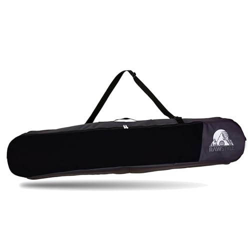 Rawstyle Snowboard Tasche, Boardbag, Snowboardbag, Modell 2 (schwarz (130cm)) von Rawstyle