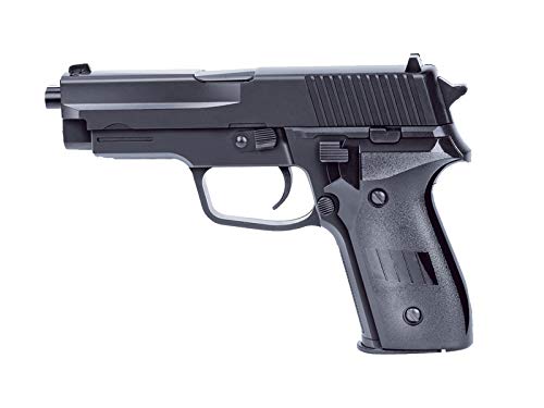 Rayline 2124 Plastik Softair Pistole (Federdruck) Gewicht 270 g, 6mm Kaliber, Farbe: Schwarz, Energie: <0.5 Joule, Länge: 190 mm von Rayline