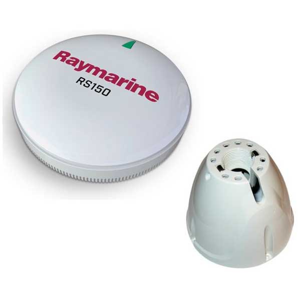 Raymarine Gps Antenna Rs150 With Mounting Kit On Stick Weiß von Raymarine