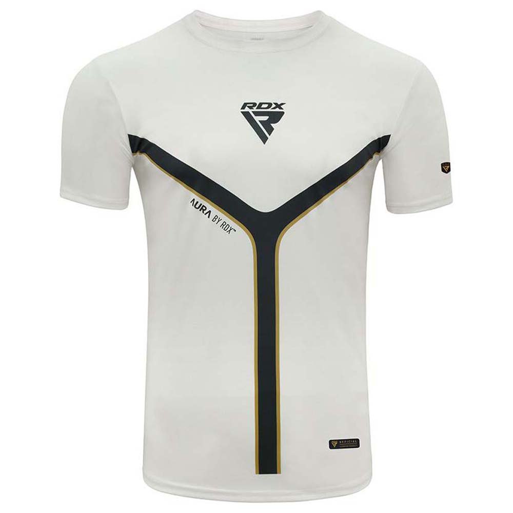 Rdx Sports Aura T-17 Short Sleeve T-shirt Weiß M Mann von Rdx Sports