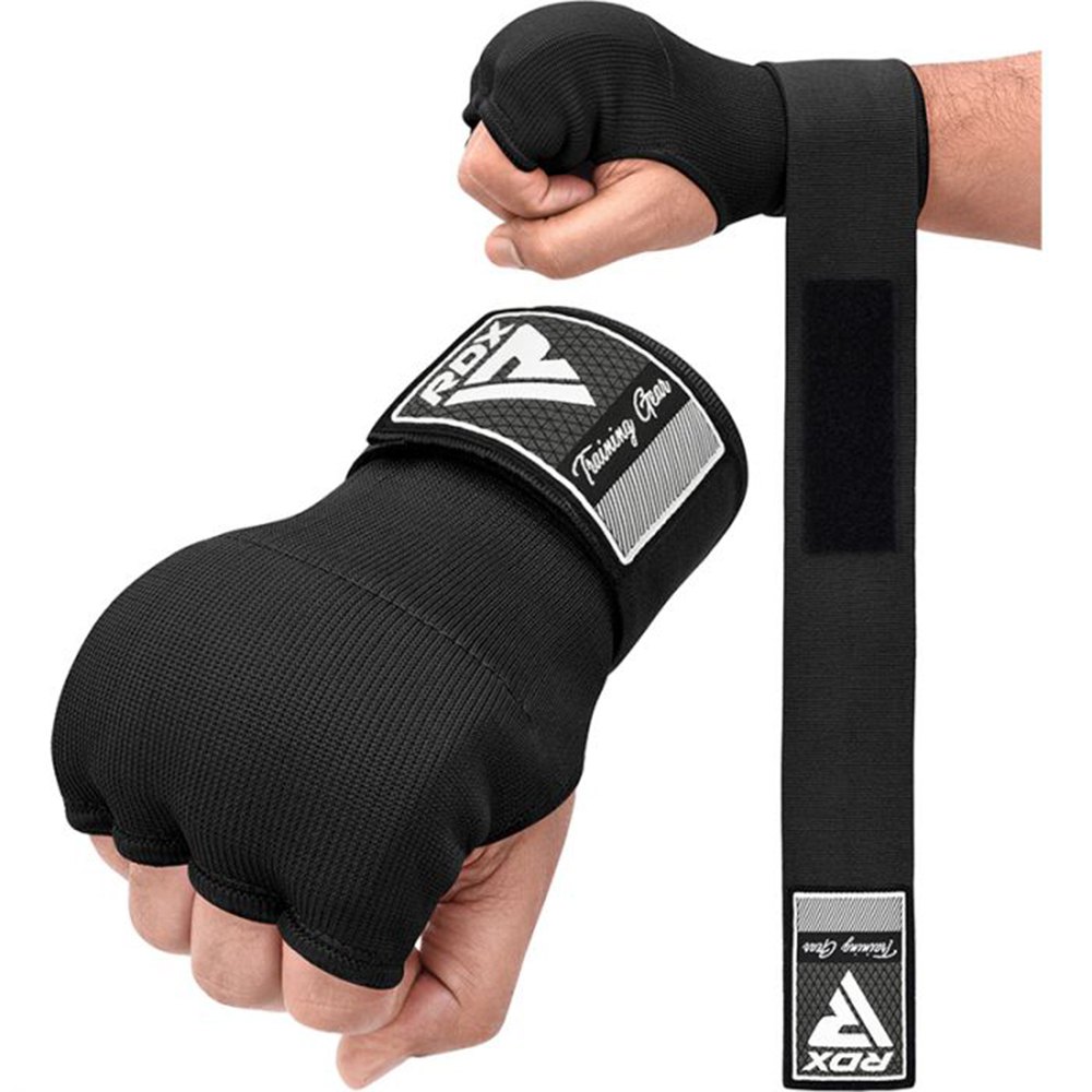 Rdx Sports Gel Padded Inner Gloves Hook & Loop Wrist Strap Schwarz L von Rdx Sports
