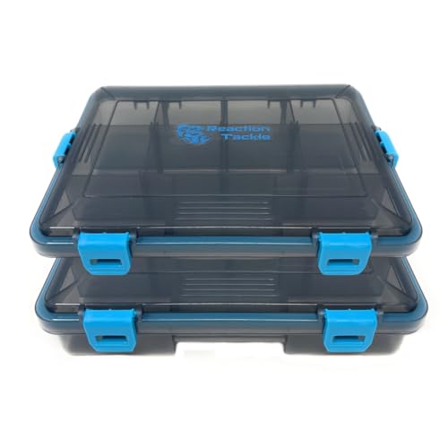 Reaction Tackle Ultimative Tackle-Box-Fächer: Organisieren, Aufbewahren und Dominieren mit unserem 2er-Pack! Perfekt für Angler unterwegs - 3500 2er-Pack von Reaction Tackle