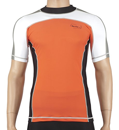 Reactor Beach Lycra Shirt, Kurzarm, orange, 56 (XXL) von Reactor
