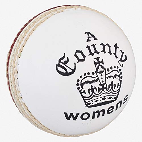 Readers County Crown Cricketball, rot/weiß, Für Damen von Readers