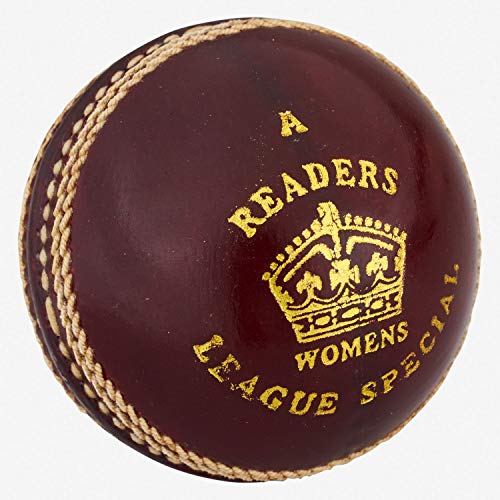 Readers League Special Cricketball, 142 g, Rot, für Damen von Readers
