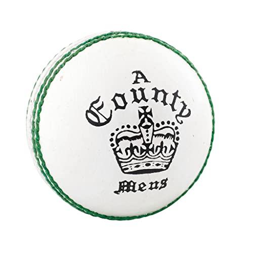 Readers Unisex's County Crown Cricket-Ball, 142 g, Weiß, Damen, 1A2671W02 von Readers