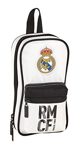 Real Madrid 2018 Kulturtasche, 23 cm, Weiß (Blanco) von safta