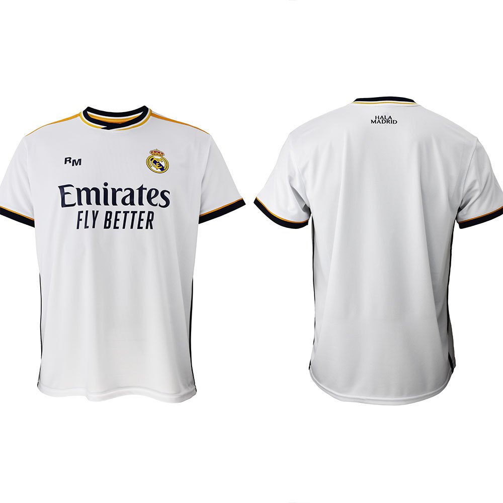 Real Madrid Kids Short Sleeve T-shirt Weiß 10 Years von Real Madrid