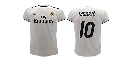 Real Madrid Luka Modric Fußball Trikot Offizial Kinder Junge Manner 2018-2019 (L) von Real Madrid