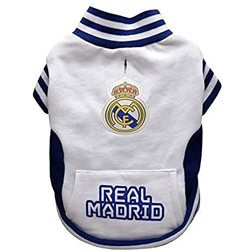 Real Madrid CF Hundepullover, Größe XXS, offizielles Produkt (CyP Brands) von CYPBRANDS
