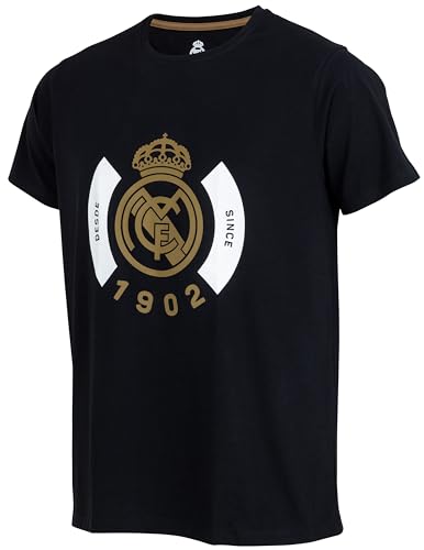 Real Madrid T-Shirt Offizielle Kollektion, Schwarz , M von Real Madrid