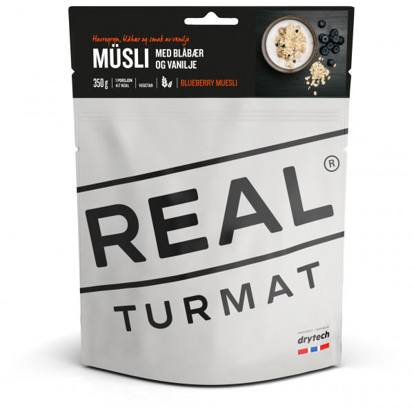 Real Turmat - Blueberry and Vanilla Müsli Gr 112 g von Real Turmat