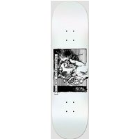 Real Obedience Denied 8.5" Skateboard Deck white von Real
