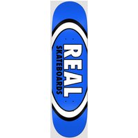 Real Team Classic Oval 8.5" Skateboard Deck blue von Real