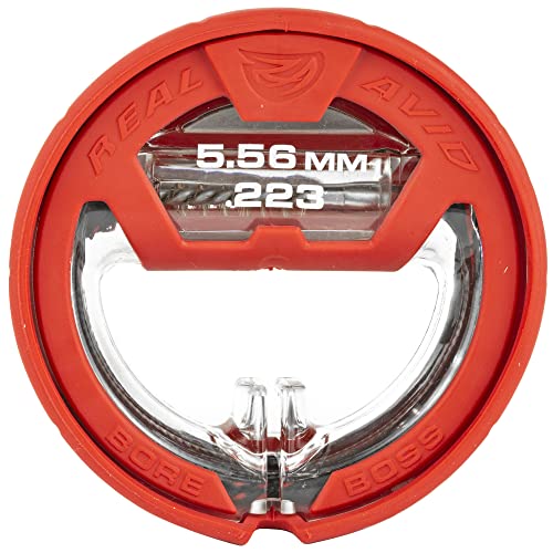 RealAvid Unisex-Adult REAL AVID Bore Boss Kal.223R./5.56mm, red, no Size von Real Avid