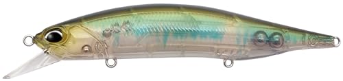 Realis Duo Realis Jerkbait 110 mm: Köder für eine Vielzahl von Fischarten mit Drillingshaken, hängende/sinkend, für Angler, Hardbody-Köder für Elritze, Barsch, hergestellt in Japan, AM Hasu von Realis