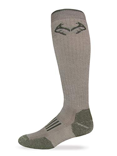 Realtree Elimishield Herrensocken aus schwerer Merinowolle, 2 Paar xl hautfarben von Realtree