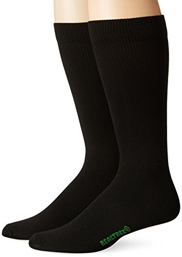 Realtree Herren Stiefelsocken, leicht, 2er-Pack, Schwarz, Größe M (2 Paar), 2/579 von Realtree