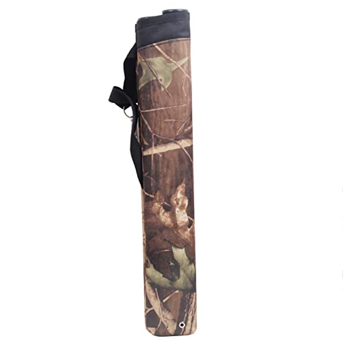 2 Röhren, 44 x 7 cm, Tasche mit verstellbarem Gurt, für Recurve/Compoundbögen für Jagdausrüstung, Halter für Recurvebögen, Jagd, Taille, Pfeile, Halter für Erwachsene von Rebellious