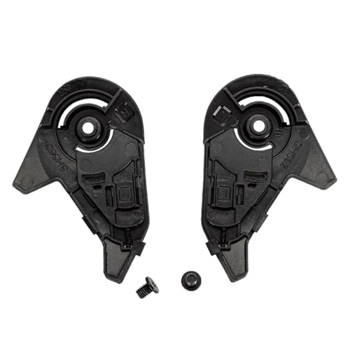 Helmschild Basis mit Schrauben Helmzubehör für Schaft 562 Ersatzmechanismus Basis Helmhalterung Basis Motorrad von Rebellious