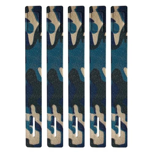 Rebellious 5Pcs Angelrute Krawatte Strap Eingestellt Angelrute Angelrute Krawatte Tragegurt Set Für Outdoor Angelrute Wrap von Rebellious